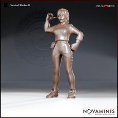 Carnival Worker 02 3D model