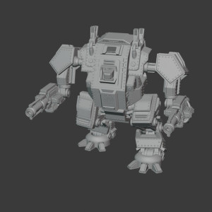 Helldivers 2 Hulk- Multi part 3D model