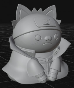 Minato Cat 3D model