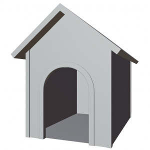 Dog House 3D Model 3D model