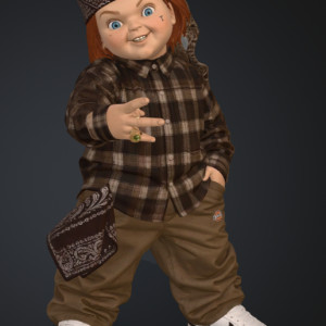 1/64 Scale Chucky Cholo 3D model