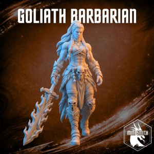 Goliath Barbarian 3D model