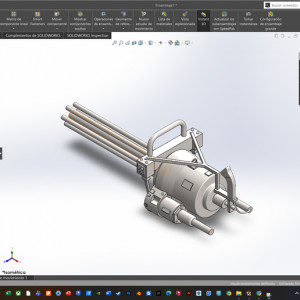 GATLING ARMA 3D model