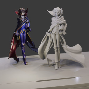 Lelouch vi Britannia (Zero) - Code Geass 3D model