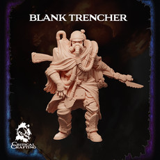 Blank Trencher 3D model