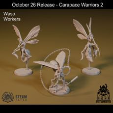 Wasp - Workers 3D model