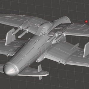 Crimson Skies Devastator 3D model