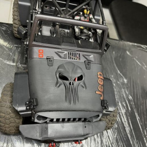 HOOD Jeep 3D model