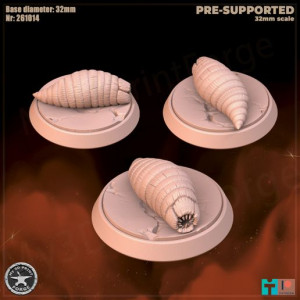 Hivezara Larva 3D model