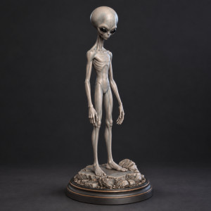 Alien Grey 3D model
