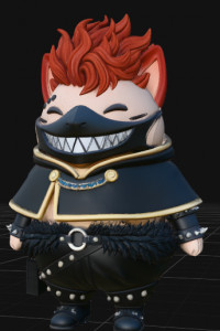Zora Cat 3D model