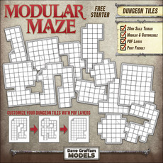 Modular Maze - Free Starter Set 3D model
