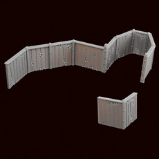 Hell Trench - Corner Segments 3D model