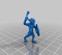 Goblin Warrior B 3D model
