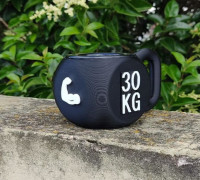 Mate Russian Weights 3D model