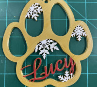 Ornament or gift tag 3D model