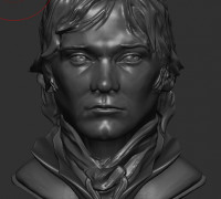 Bust Mr.Darcy (Matthew Macfadyen) 3D model