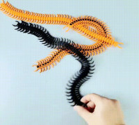 ARTICULATED CENTIPEDE 3D model