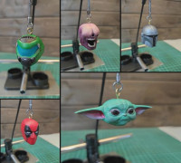 Bendant collection 3D model