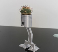 Cast connecting rod pot 3D model