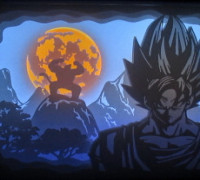 dragon ball lamp ligthbox 3D model