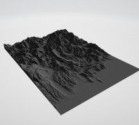 maps table french riviera Nice 3D model