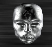BELATRIX LESTRANGE MASK 3D model