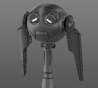 Rat Catcher Droid 3D model