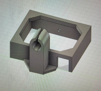 Digital Indicator holder for Ender 3 3D model