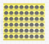 STAMP COOKIE Pop it TEXTURE 3D model