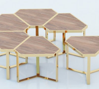 Coffee Table 25 3D model 3D model