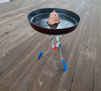 Double tripod - not a tensegrity structure 3D model