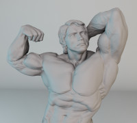 Arnold Schwarzenegger 3D model