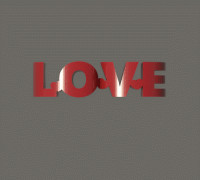love 3D model