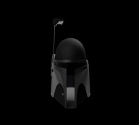 Dentless OT Mando Helmet 3D model