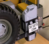 3dSets Model 9/10 Jerry Can Holder 3D model