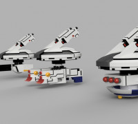 2PI Combat Drones 3D model