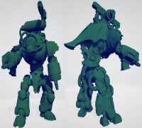 Grimdark Chrono Trigger Bits 3D model