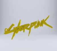 Cyberpunk 2077 - Keychain 3D model