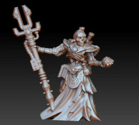 Cyborg lich 3D model