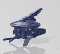 Space Communist Laser Pointer Frisbee 3D model