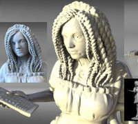 cybermaid 3D model