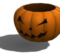 Pumpkin Mold 3D model