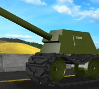 Tonk Meme Tank Model Kit 3D model