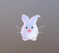 Mini Rabit 3D model