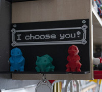 Pokemon Inspired Key Holder! 3D model