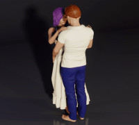 Romantic Couple 3D model