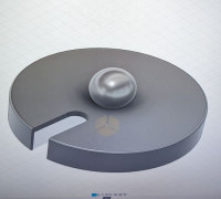 Honey pot lid 3D model