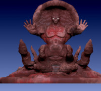 earth elemental 3D model