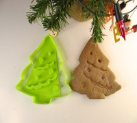 Christmas tree cookie cutter 3D model